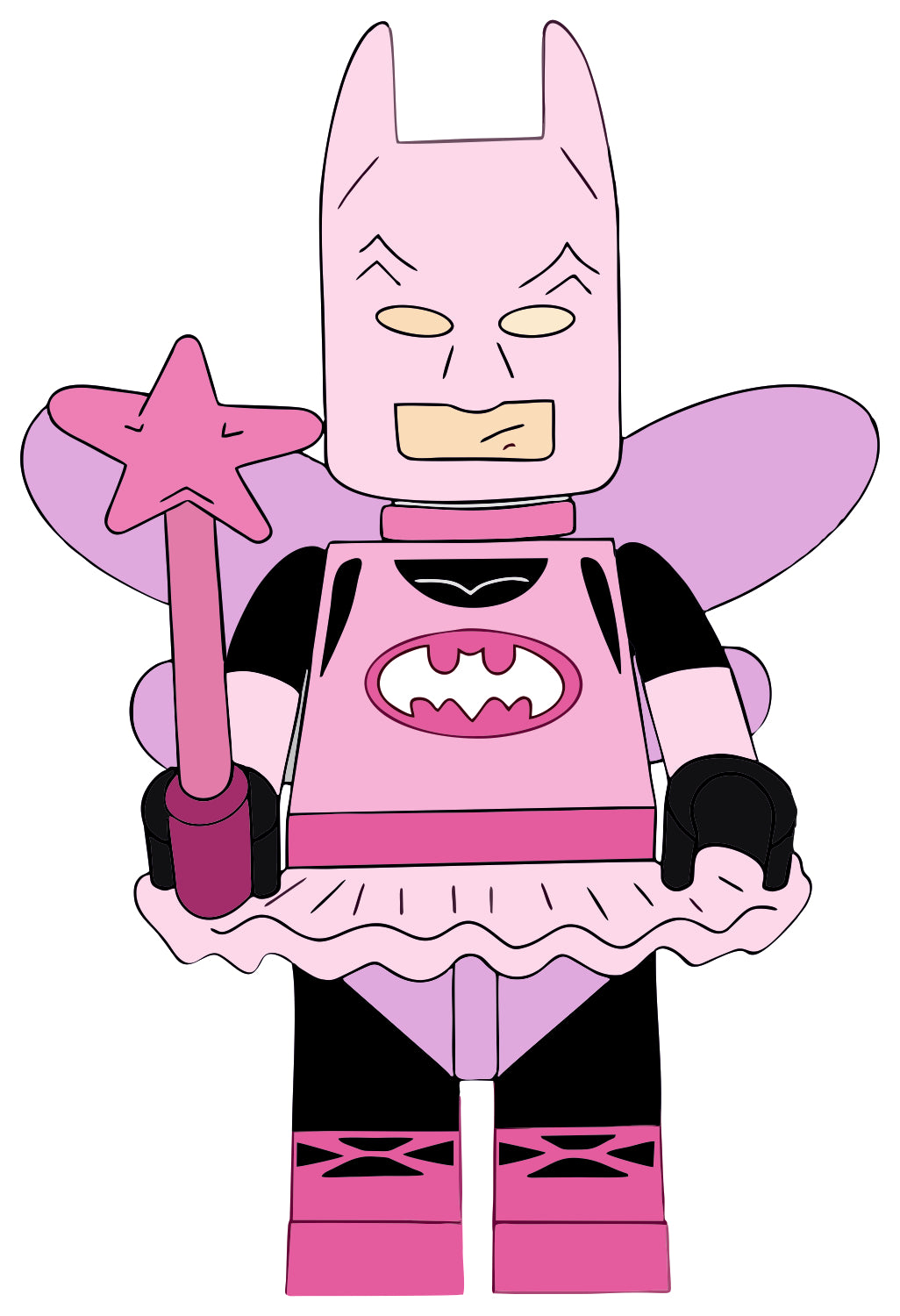 Fairy Batman Lego Sticker