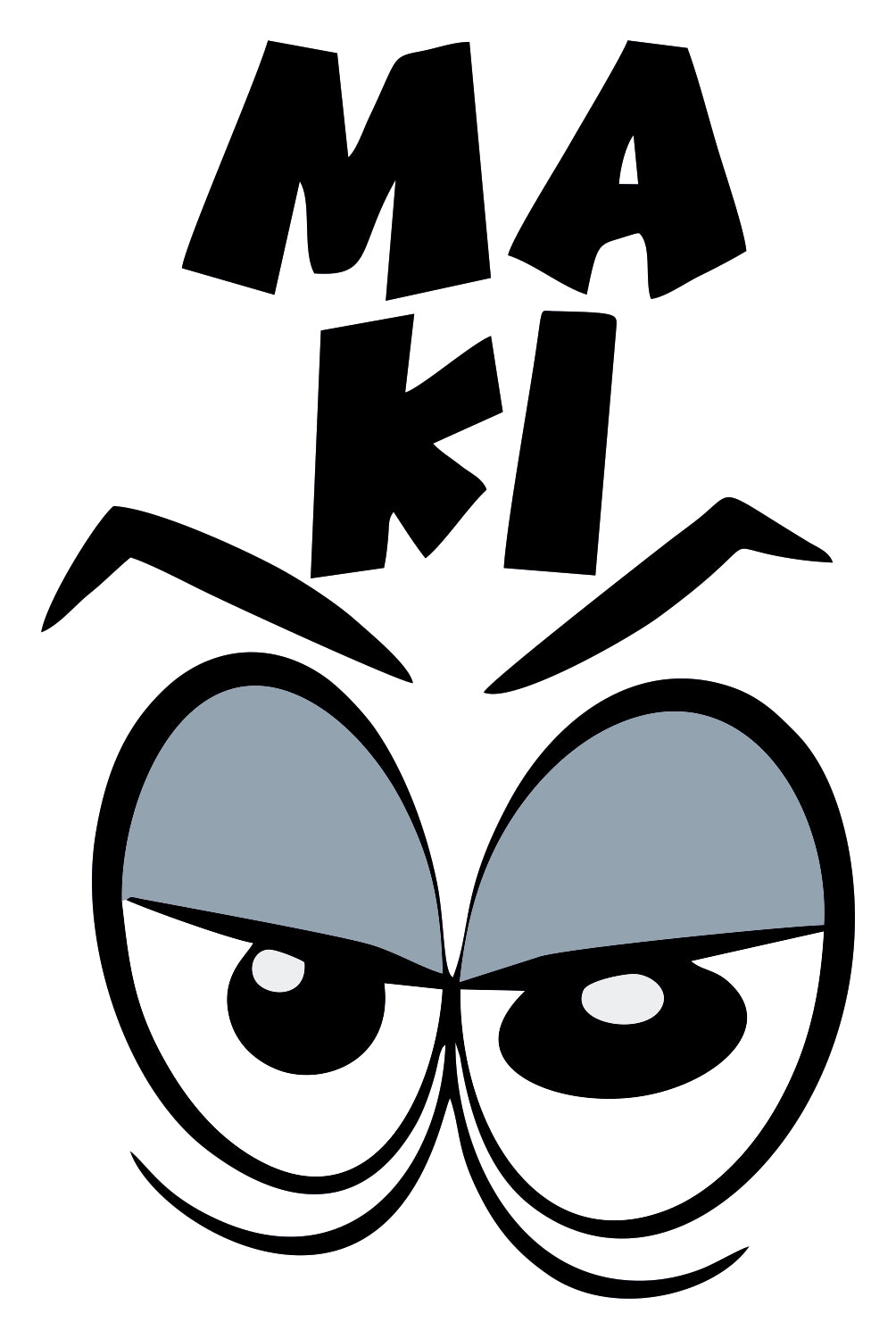 Maa Ki Aankh Sticker