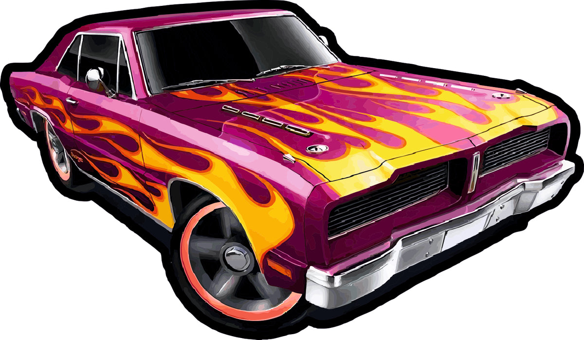 Vintage Muscle Sticker