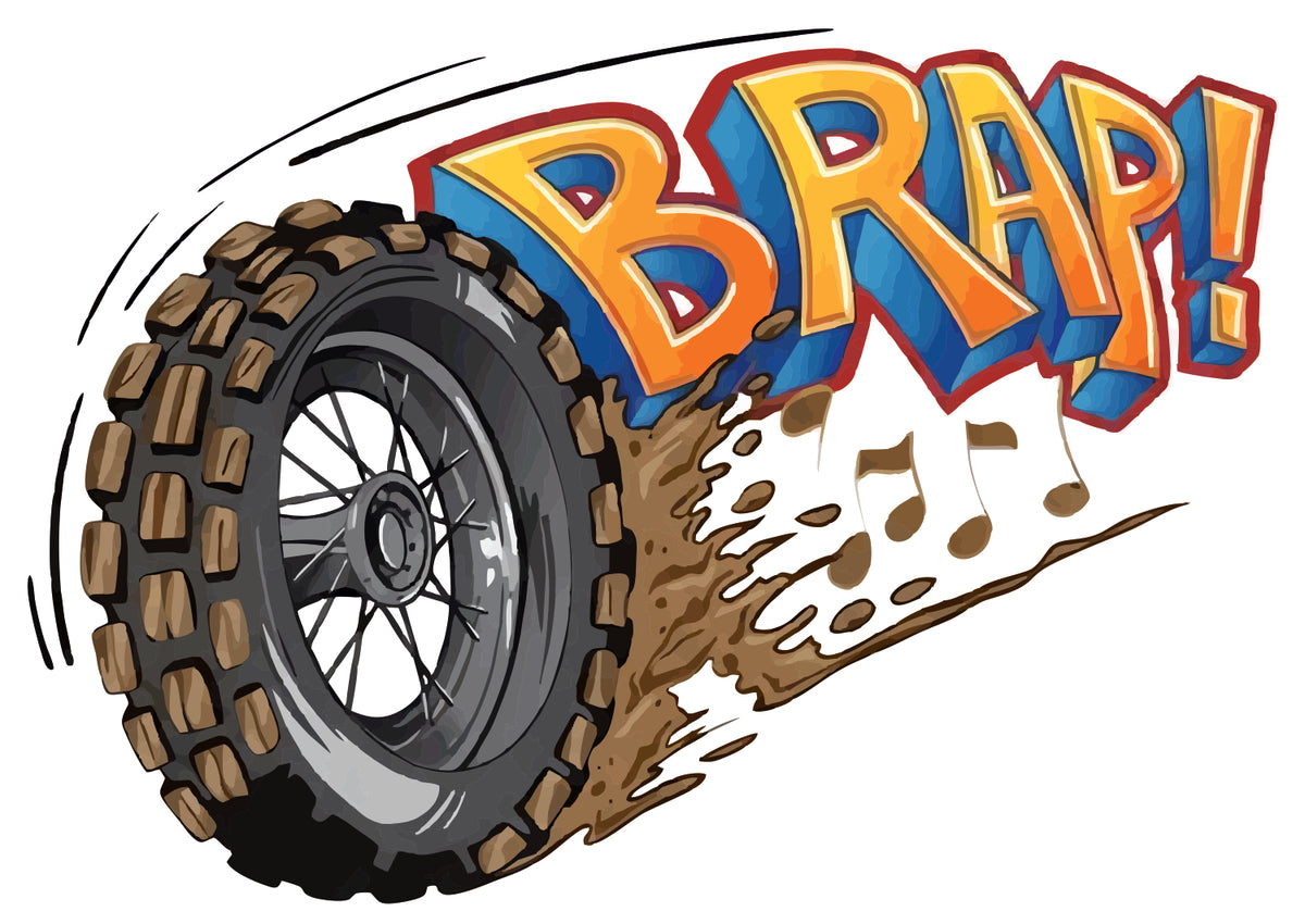 Brap Sticker