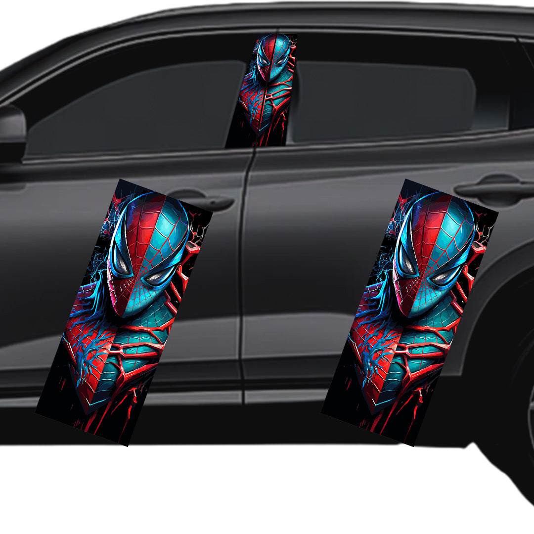 Red&blue spiderman