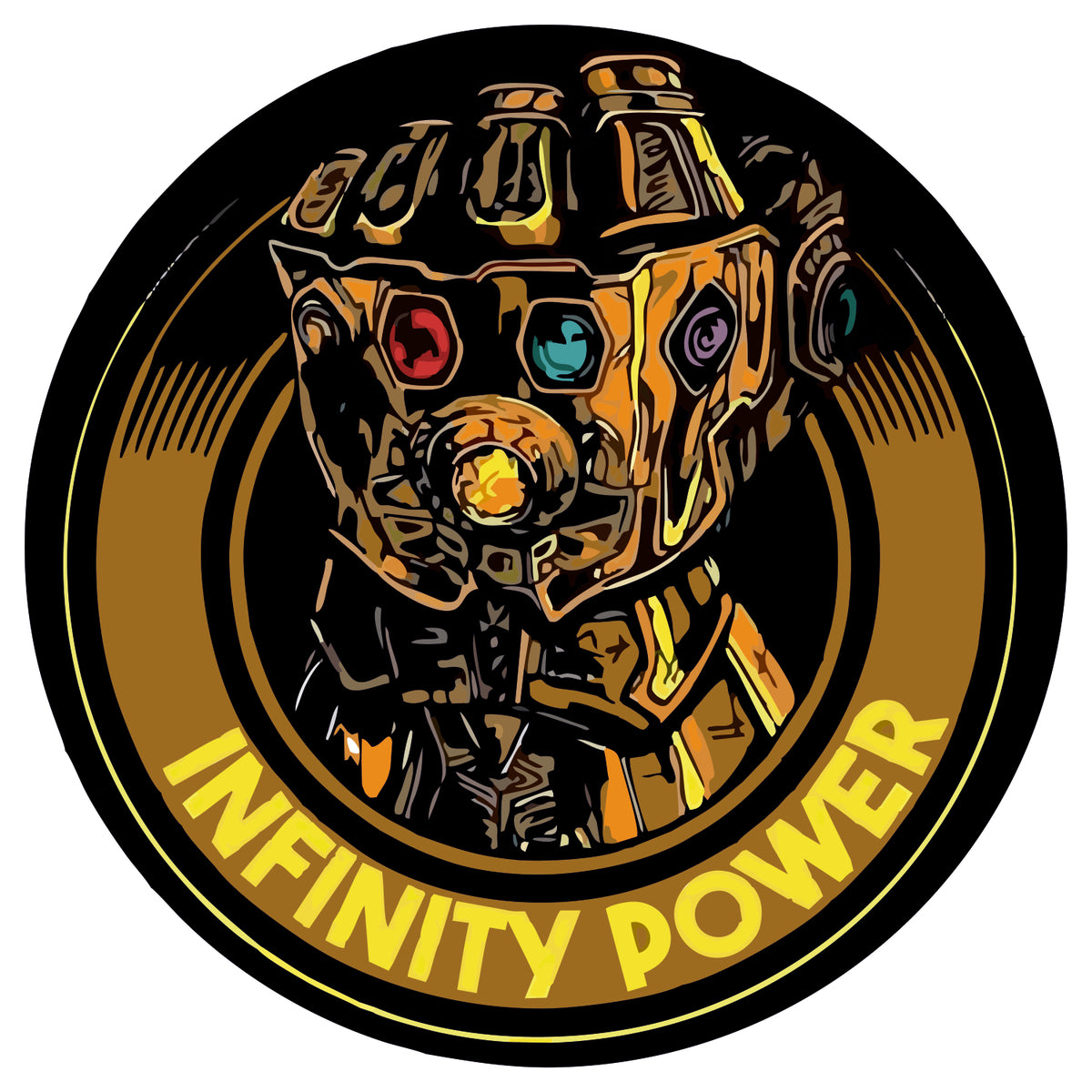Infinity Power Sticker
