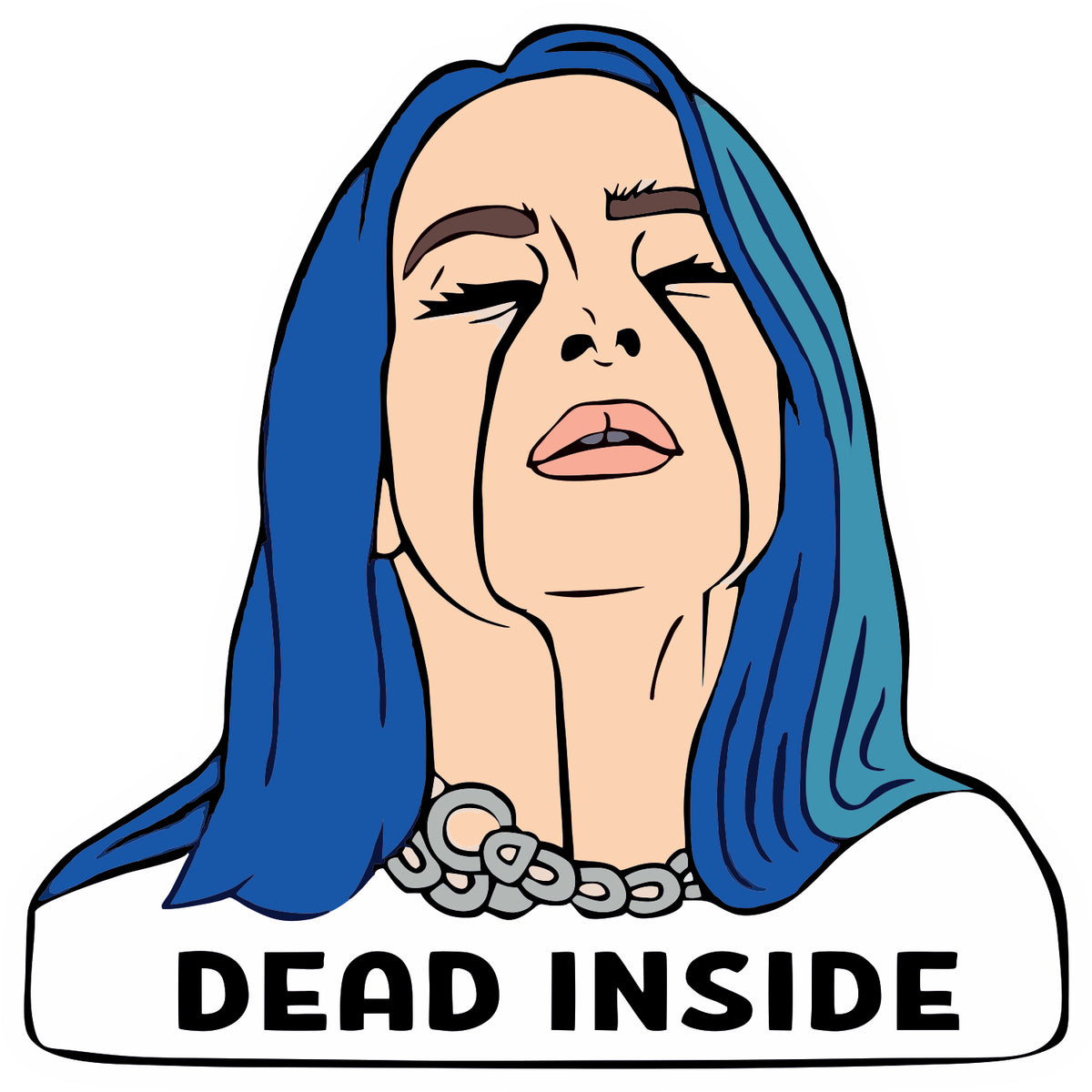 Dead Inside-Billie Eilish Sticker