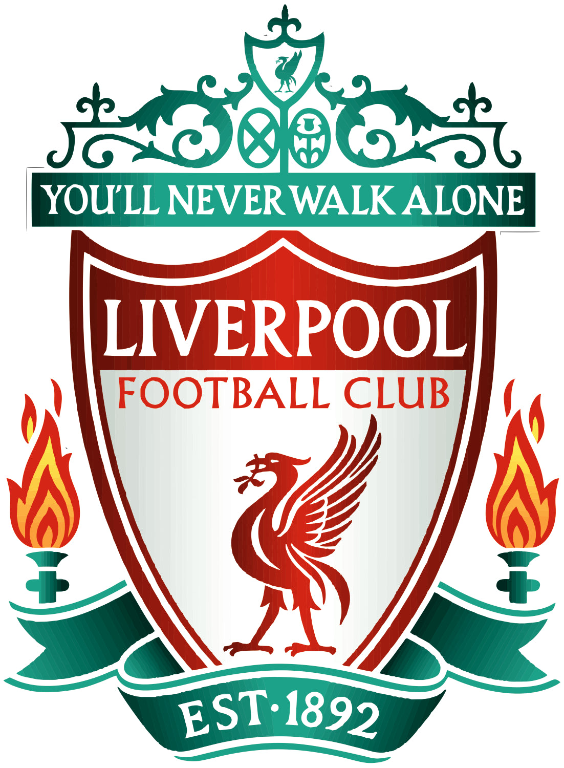 Liverpool Fc Logo Sticker