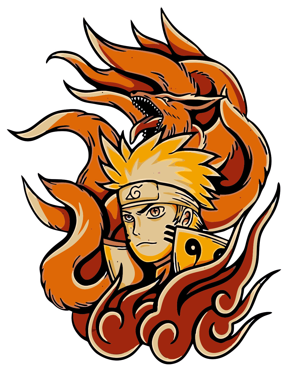 Naruto Sage Of Six Paths Sticker