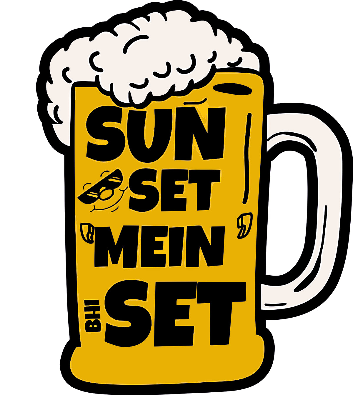SUNSET MEIN BHI SET STICKER