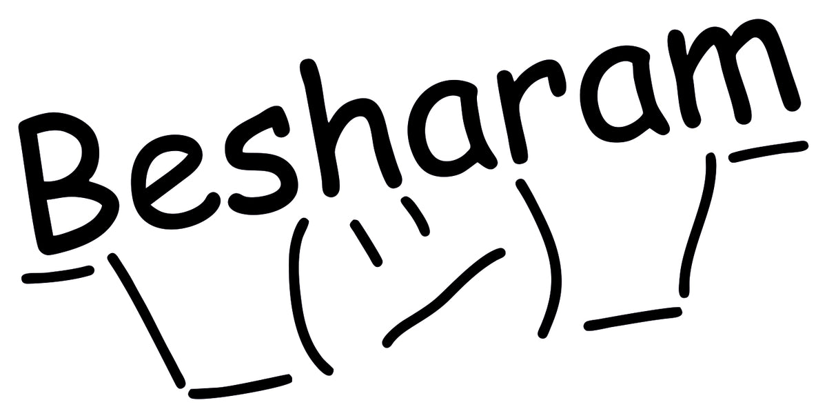 BESHARAM STICKER