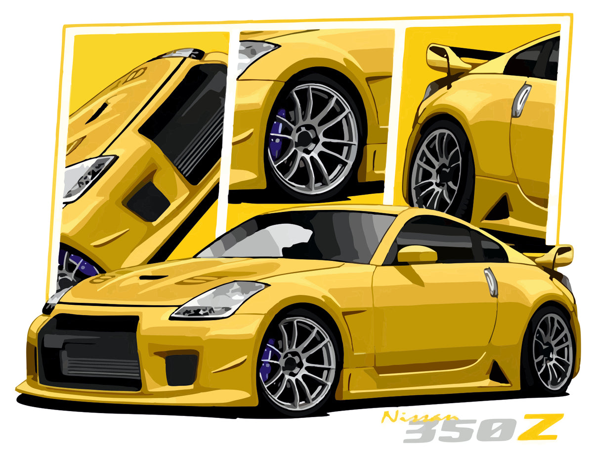 350Z Sticker