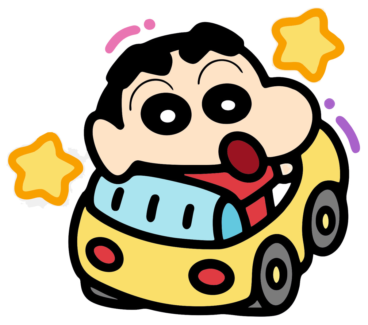 Mr. Chan Car Sticker