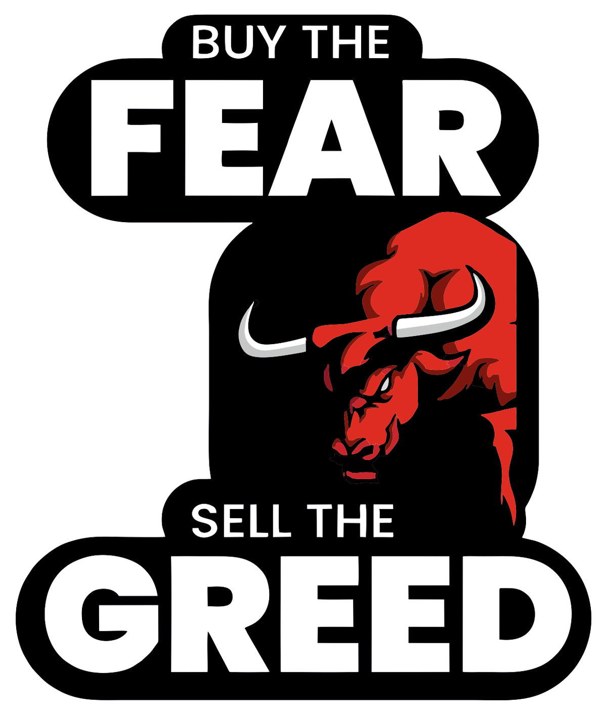 Sell The Greed Sticker