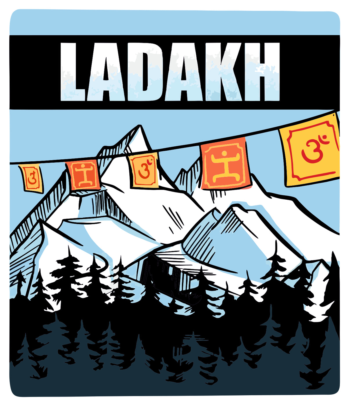 Ladak Sticker