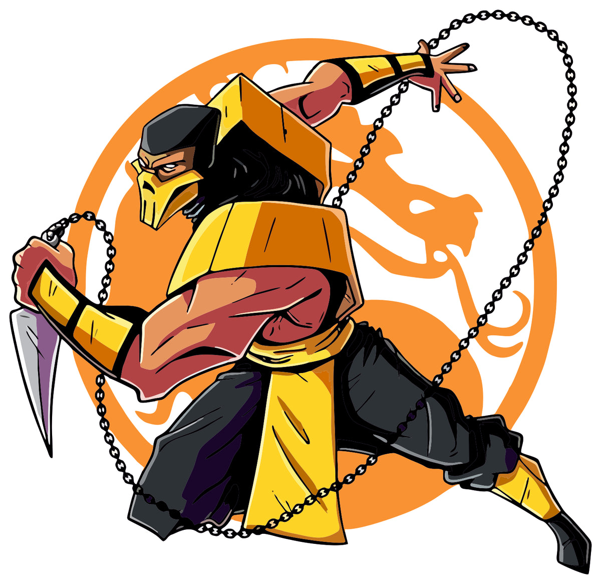 SCORPION MK STICKER
