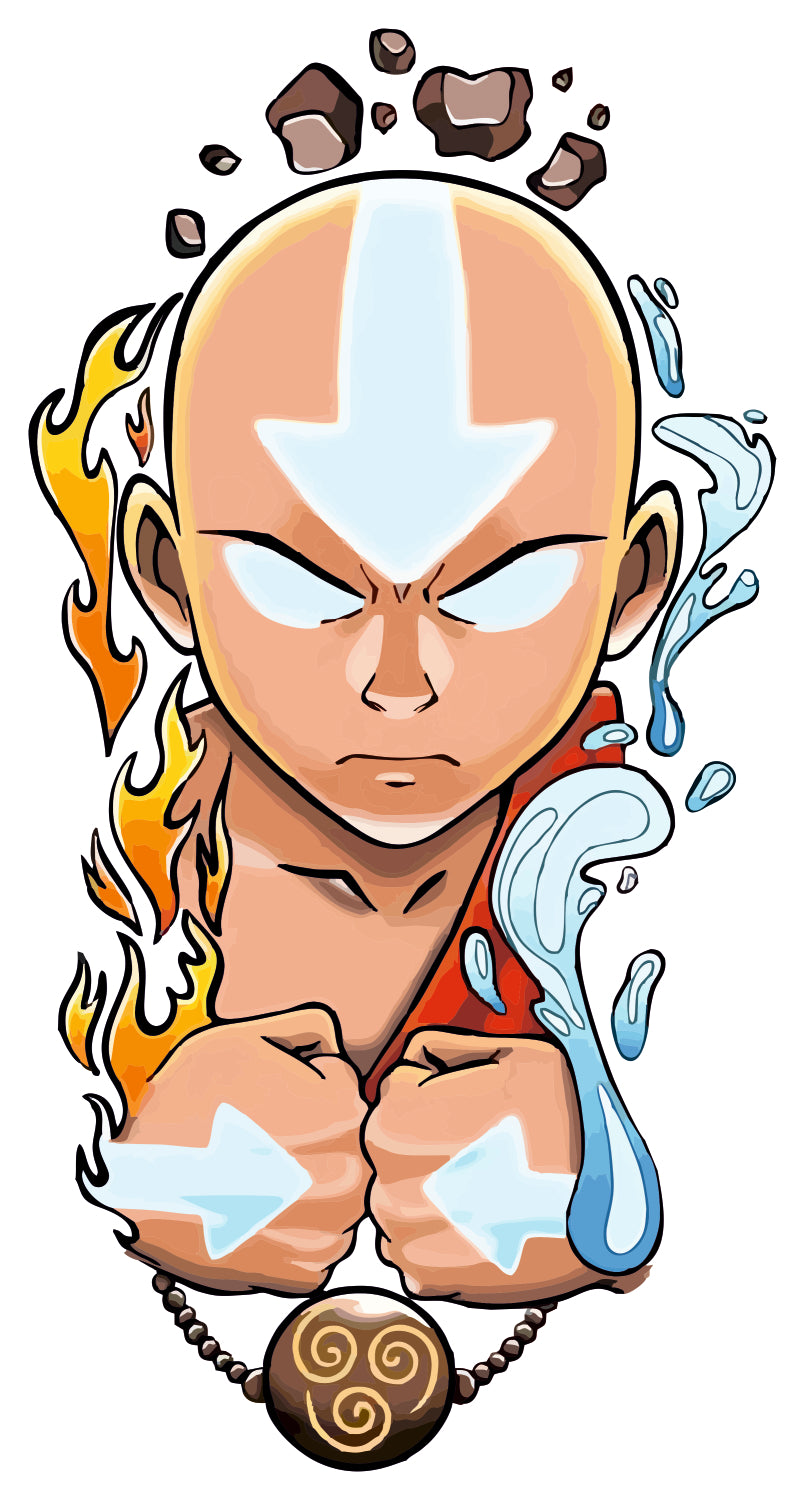 Aang The Airbender Sticker