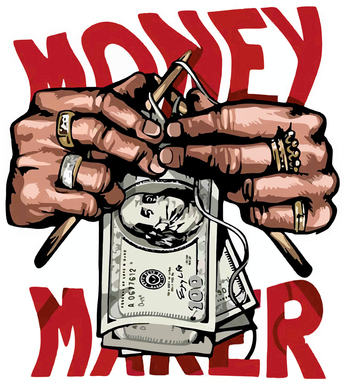 Money Maker Sticker