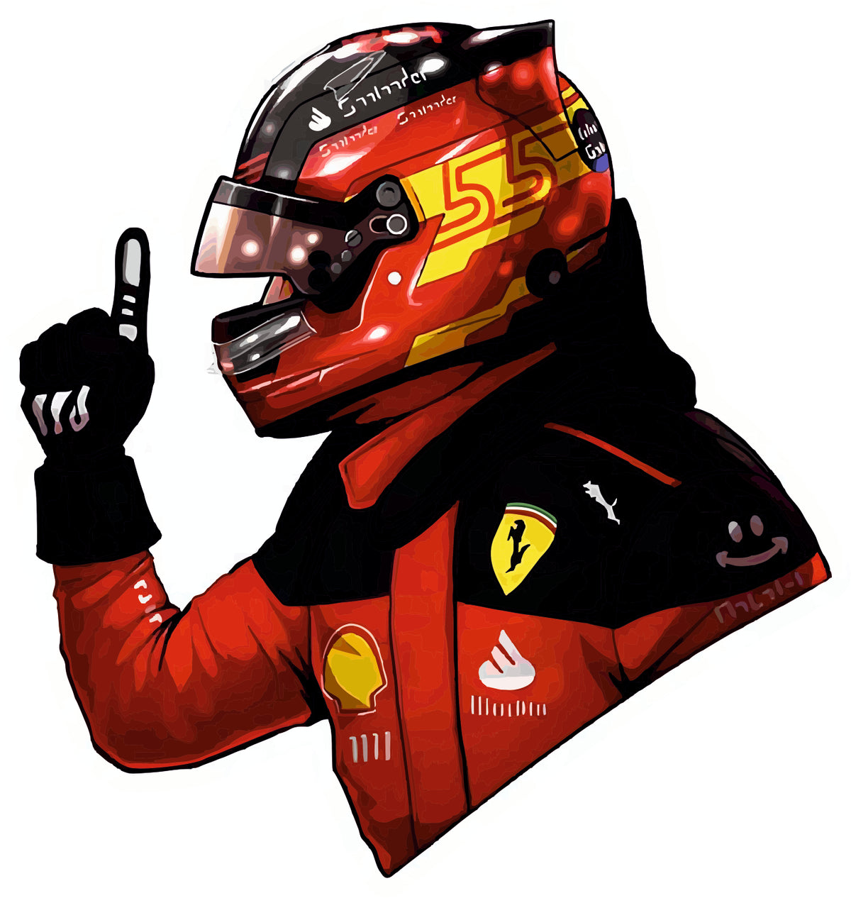 Carlo 0.1 Sticker