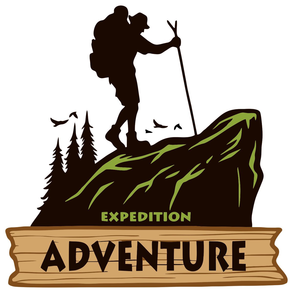 EXPEDITION ADVENTURE STICKER