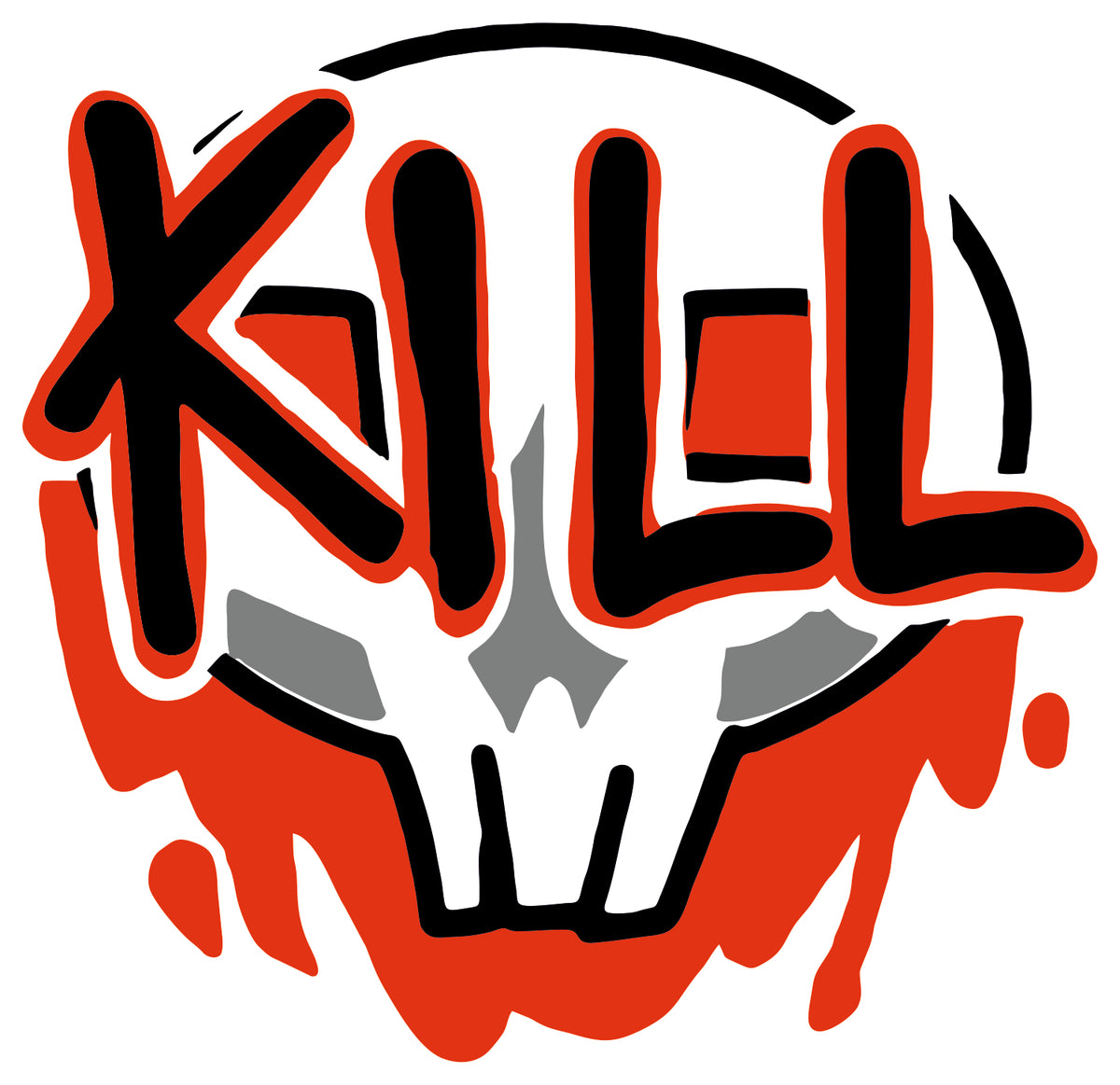 Kill Skull Sticker