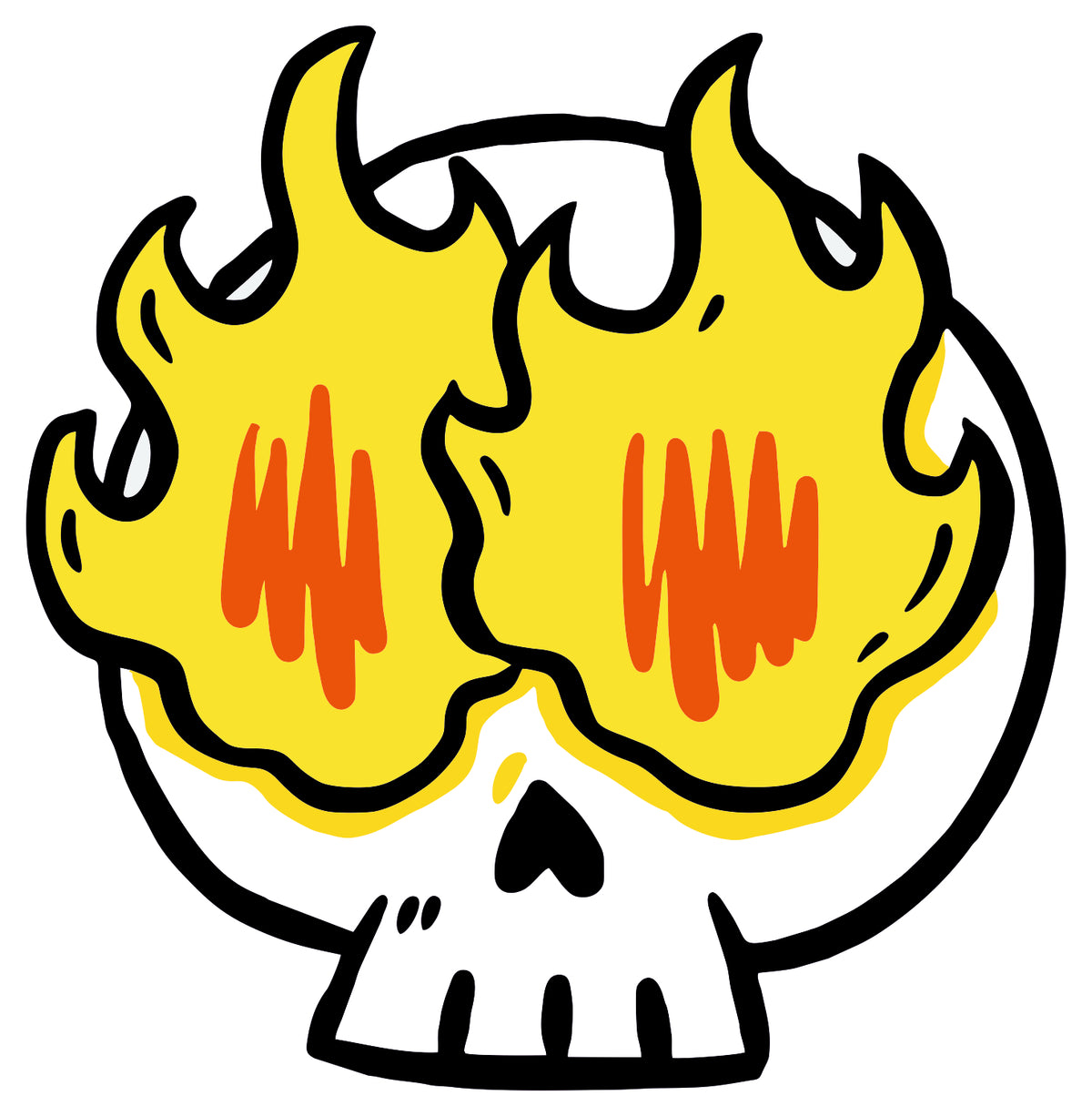 Skull On Fire