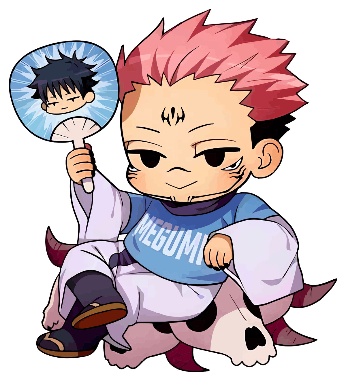 Ryomen Sukuna Chibi Sticker