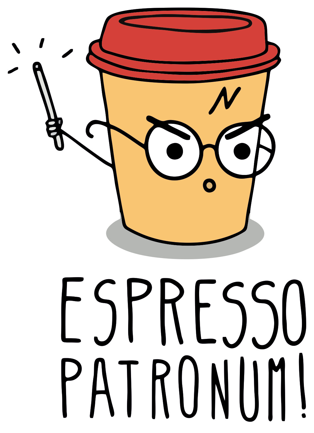 Espresso Patronum Sticker