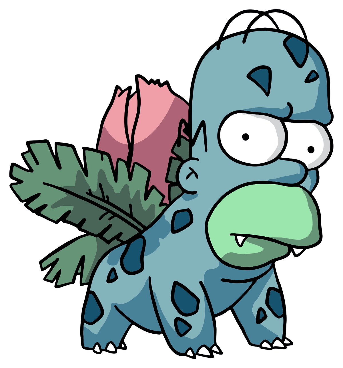 Simpson Bulbasore Sticker