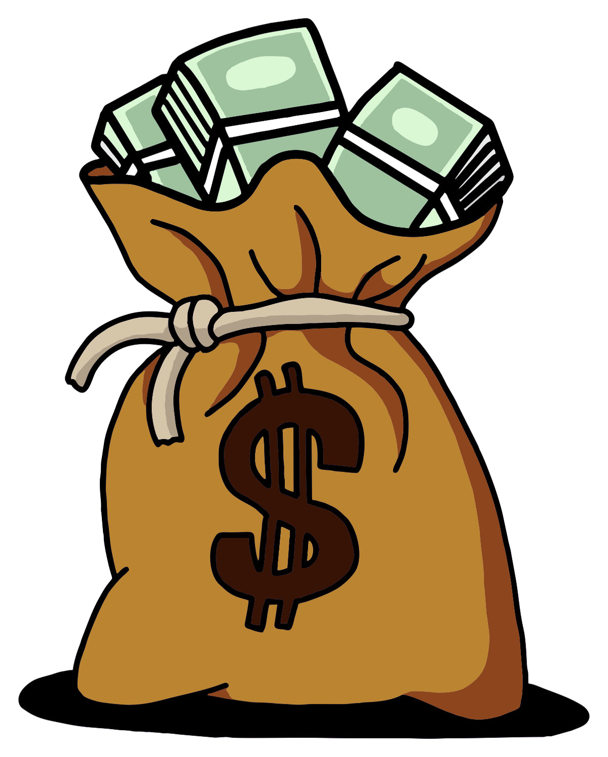 Money Bag Sticker