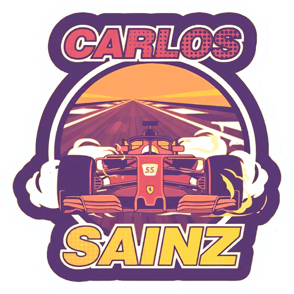 Carlo Sainz  Sticker