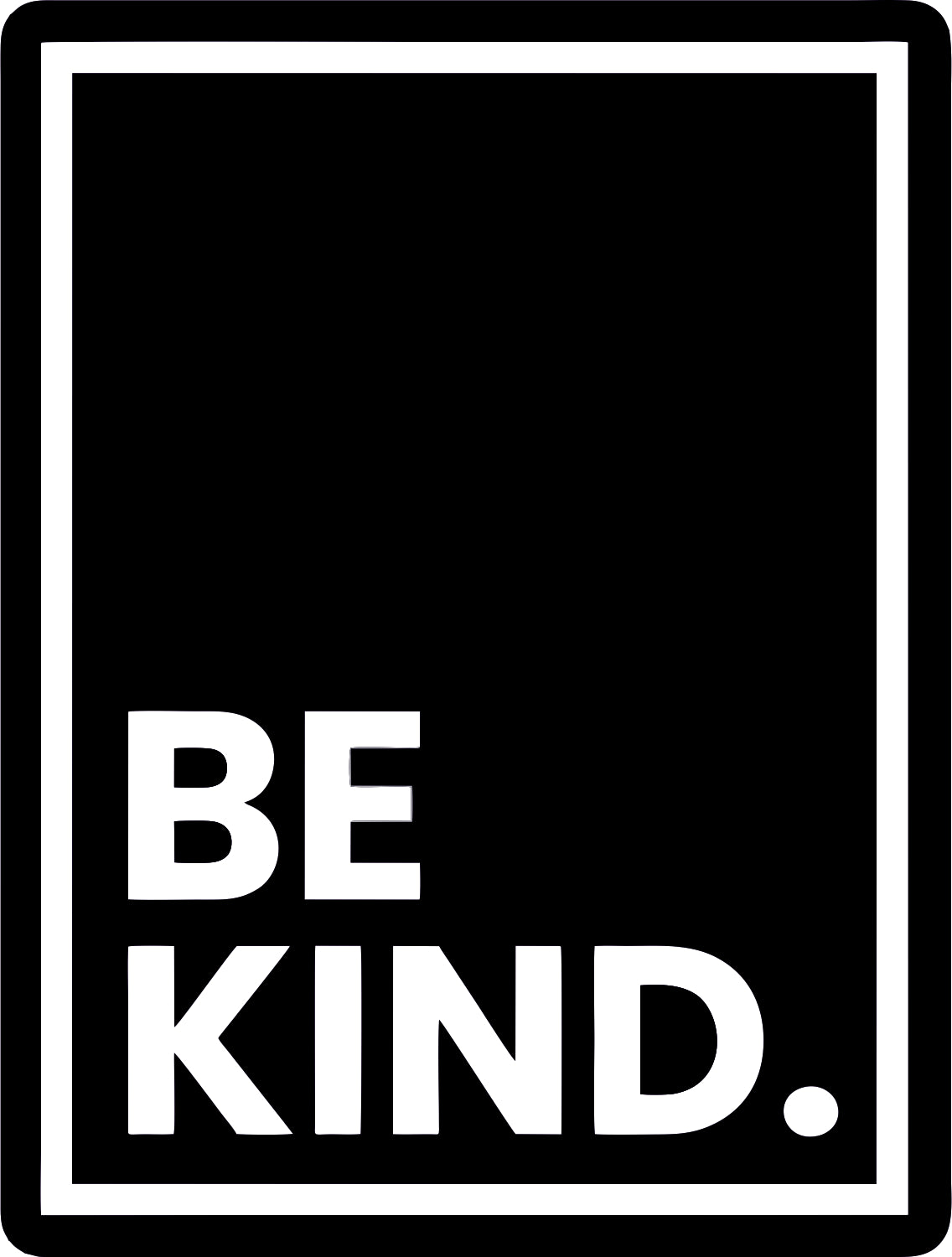 Be Kind Sticker