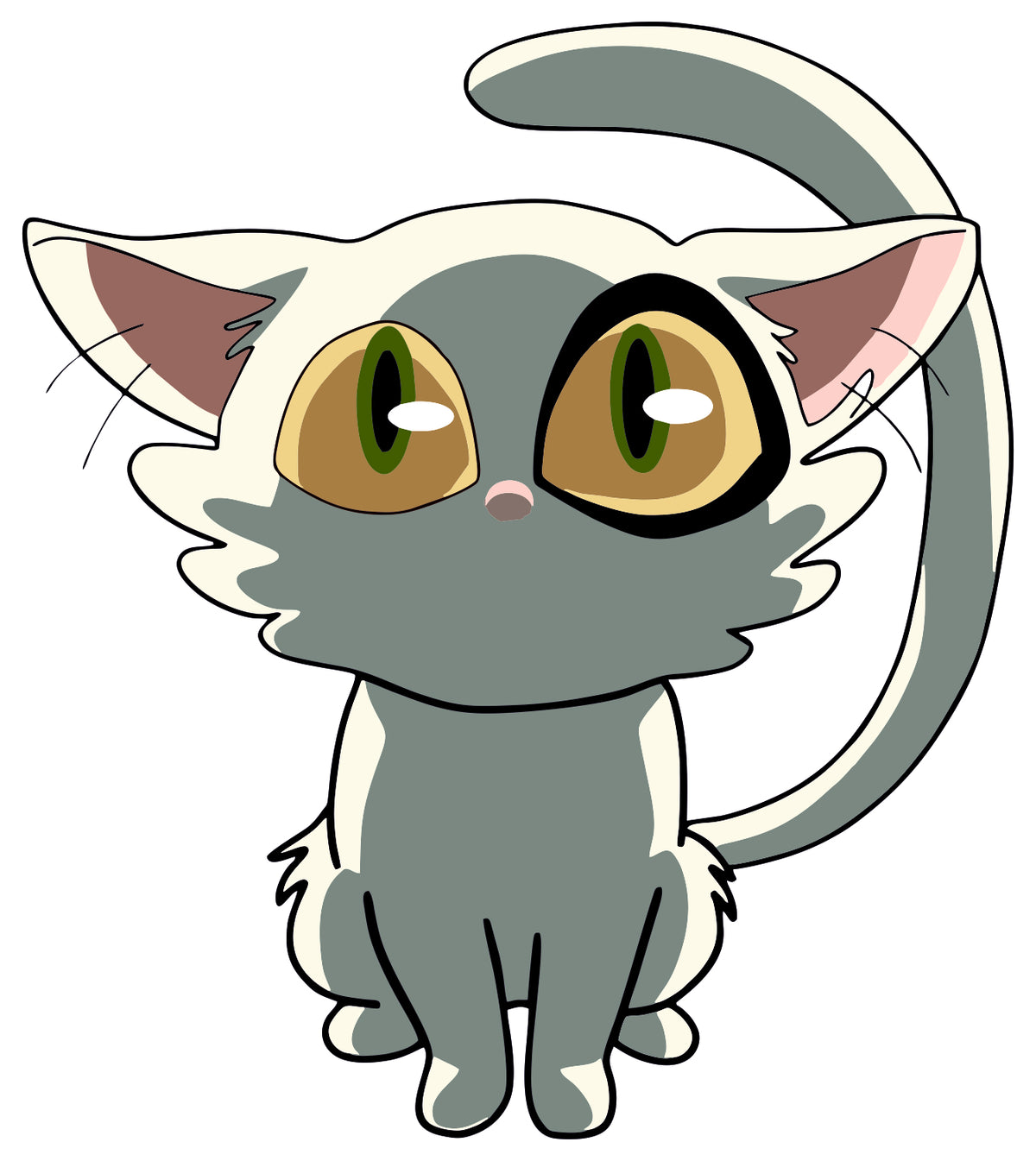 Daijin Cat Sticker