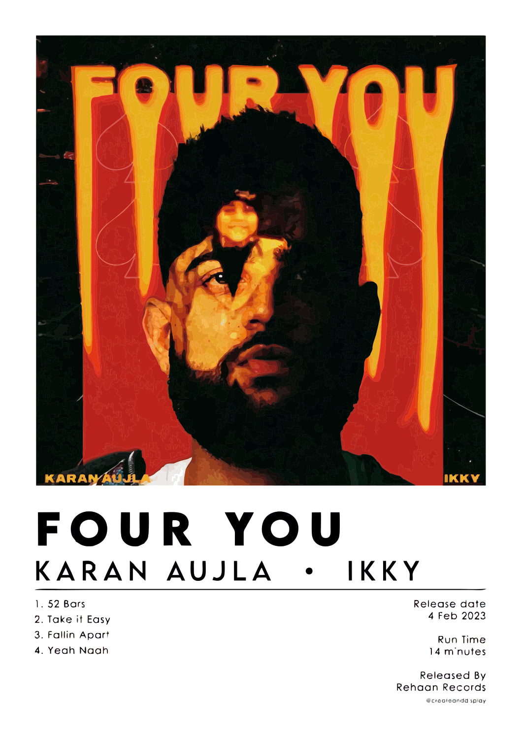 Four You Sticker