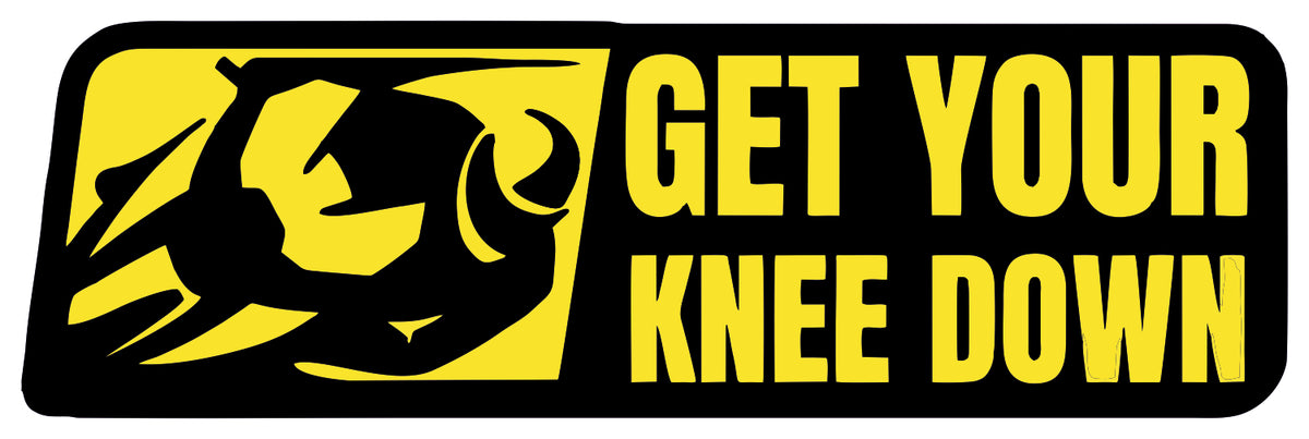 Get Your Knee Down Sticker