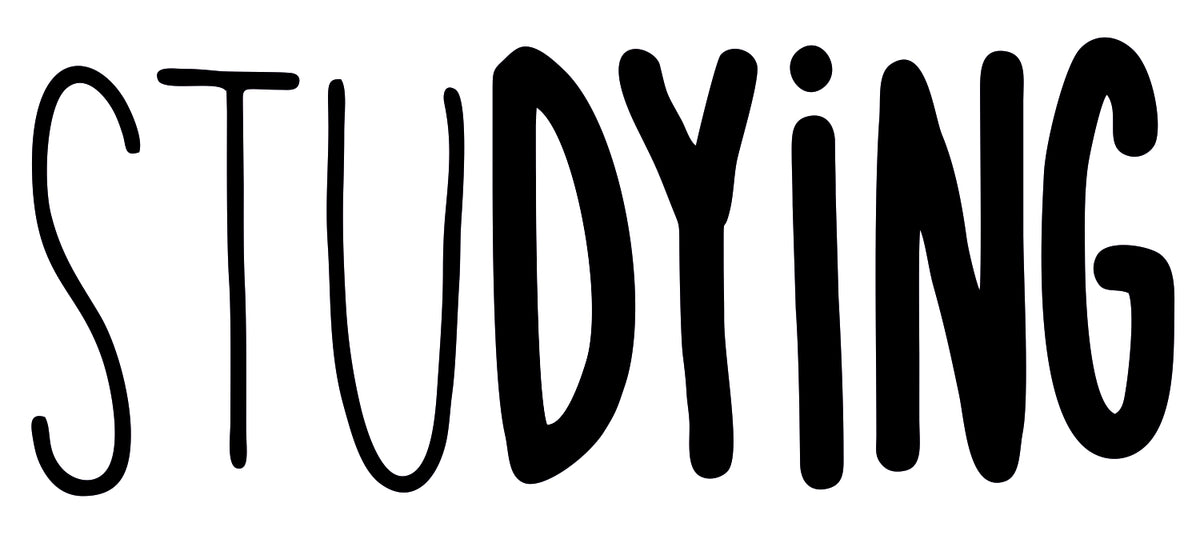 Studying Sticker