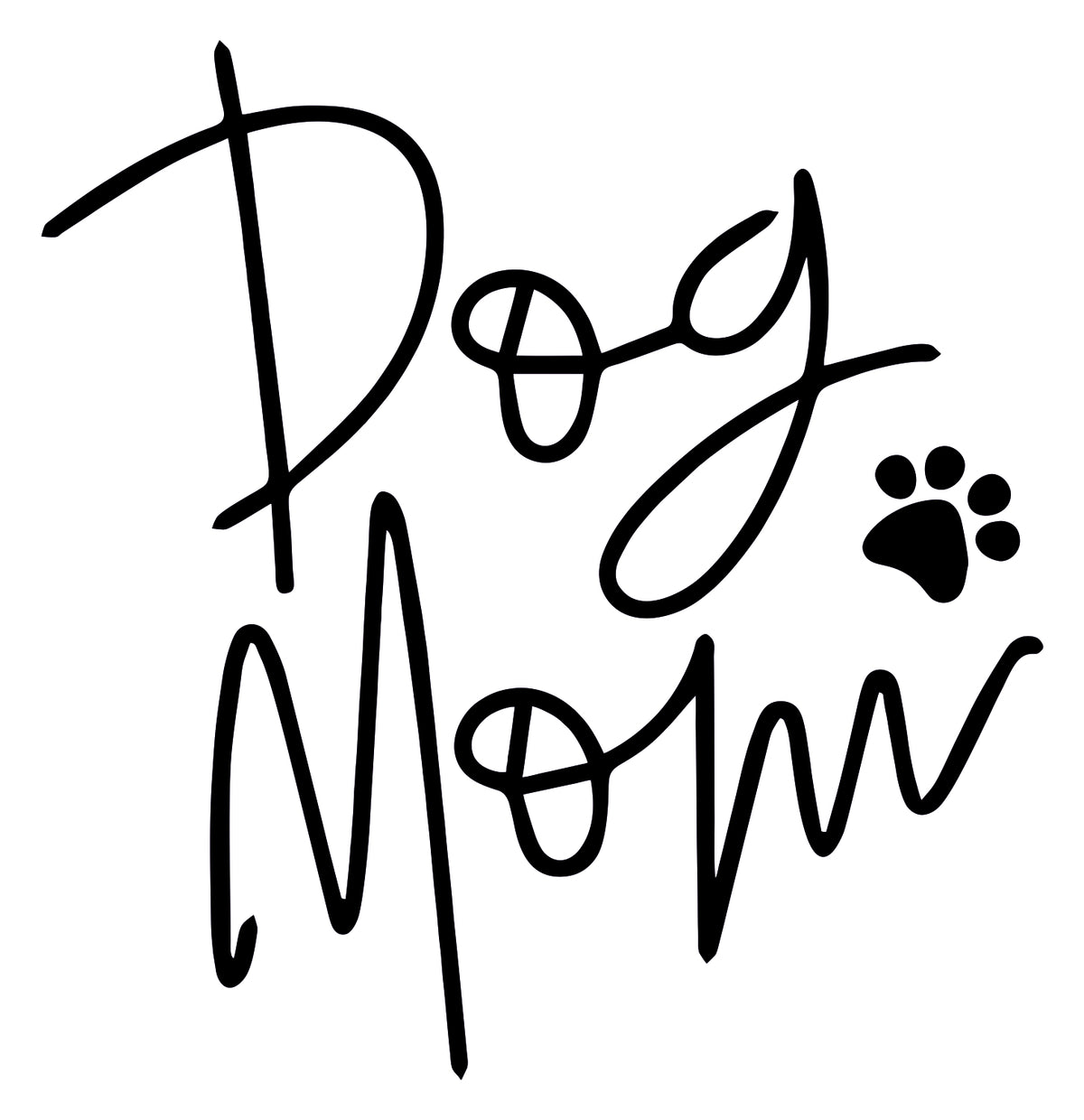 DOG MOM STICKER