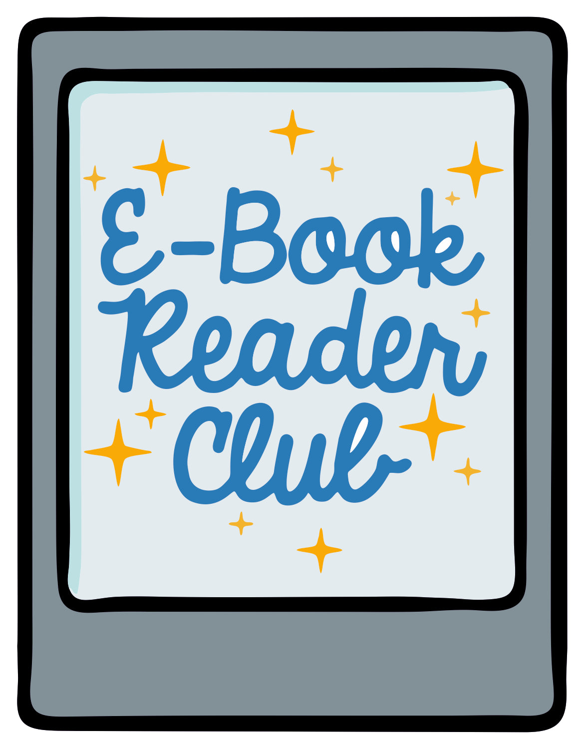 E BOOK READER STICKER