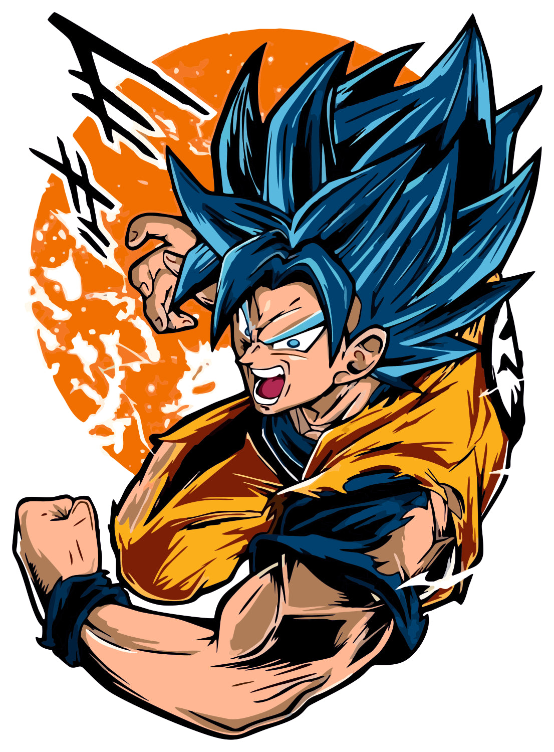 Son Goku Sparking Zero Sticker