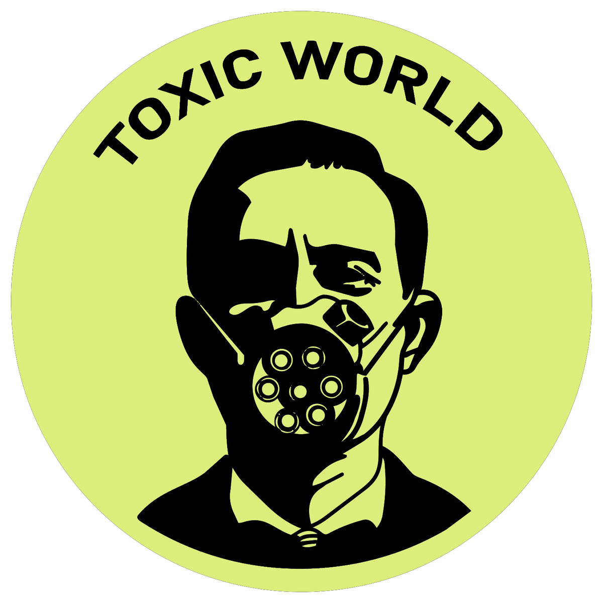 Toxic World Sticker