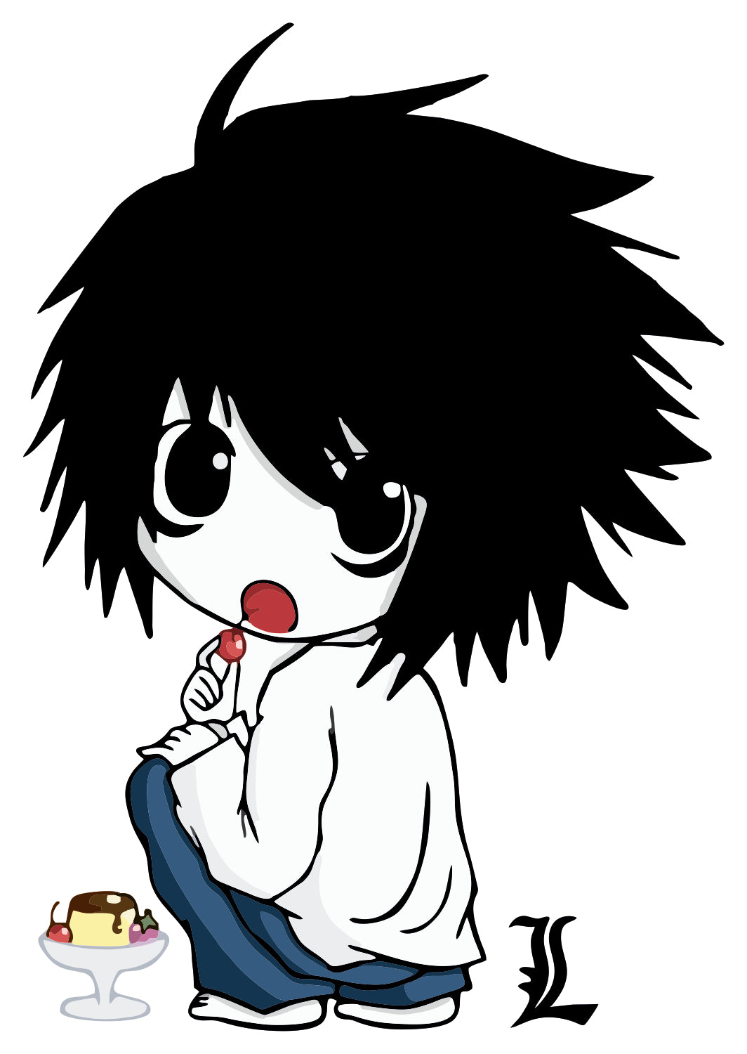 L Sticker