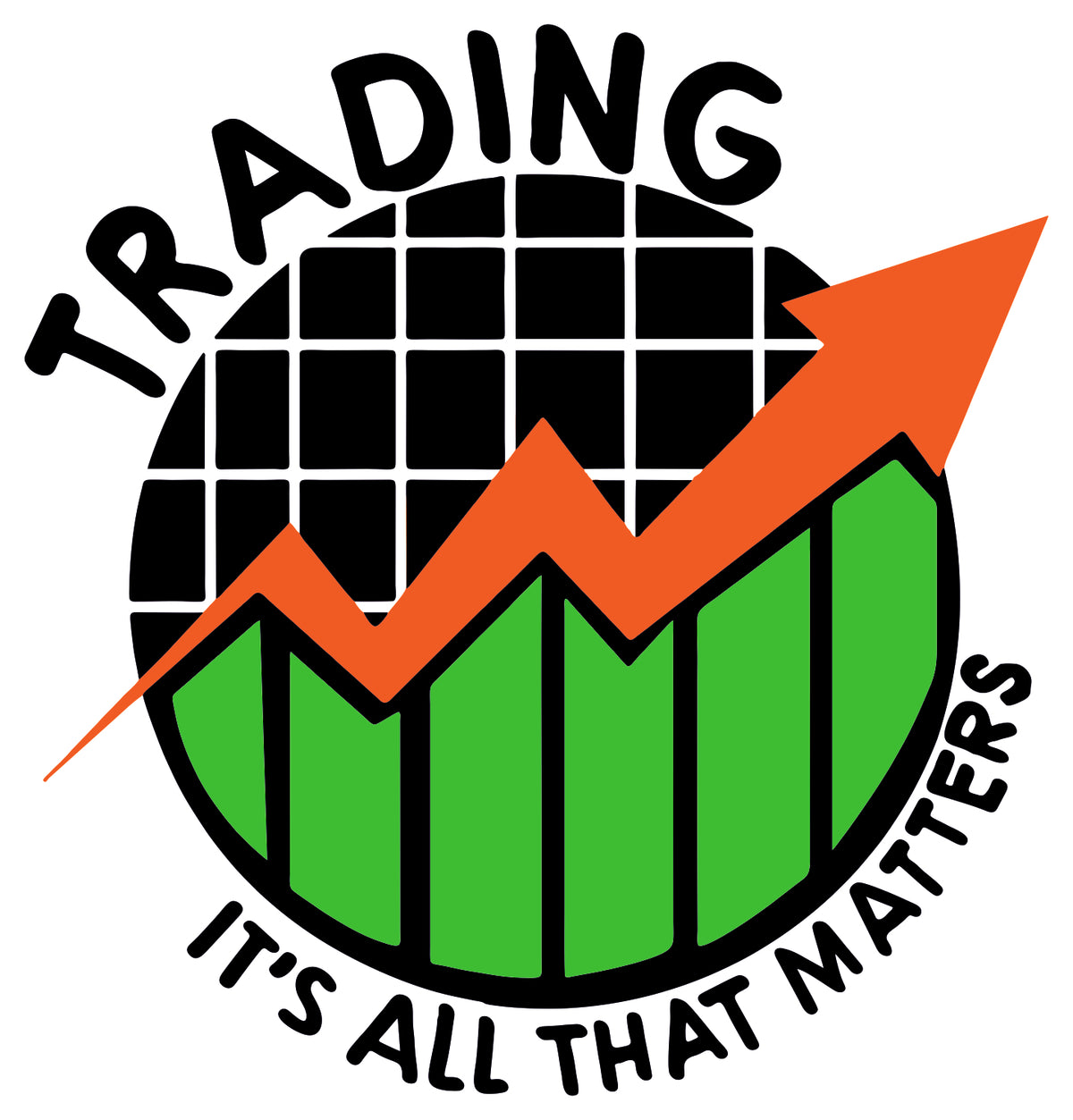 Trading It'S All That Matter Sticker