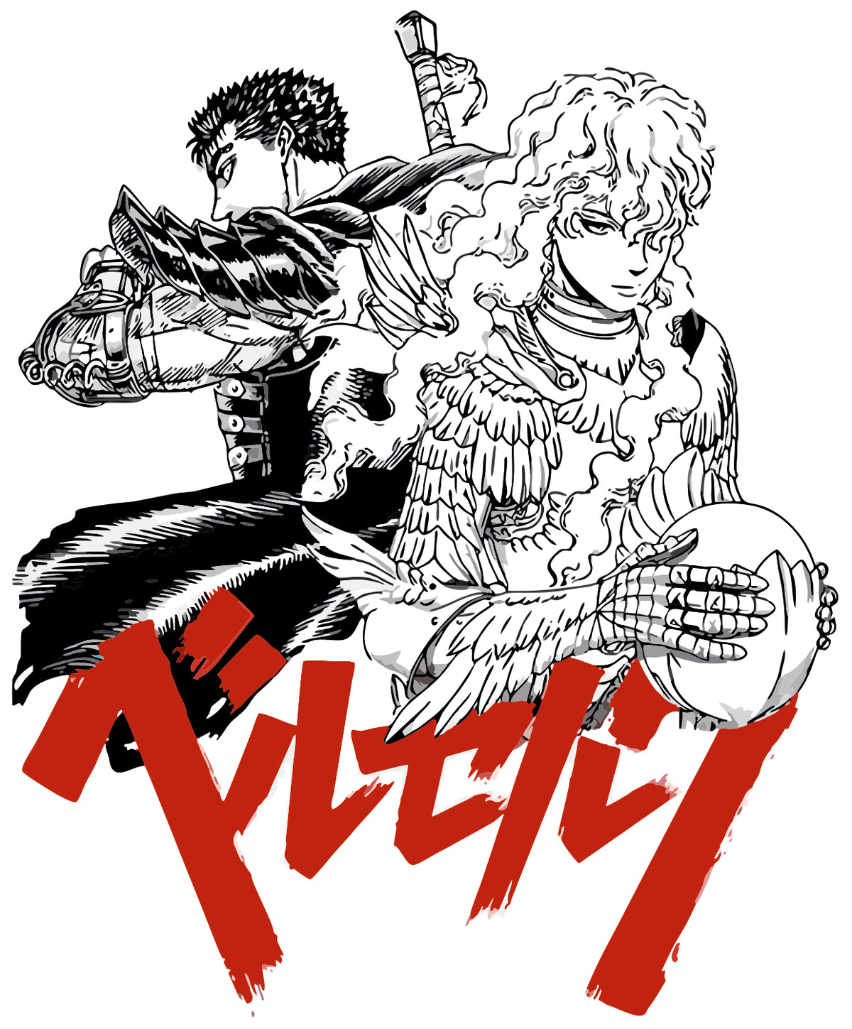 Guts And Griffith Sticker