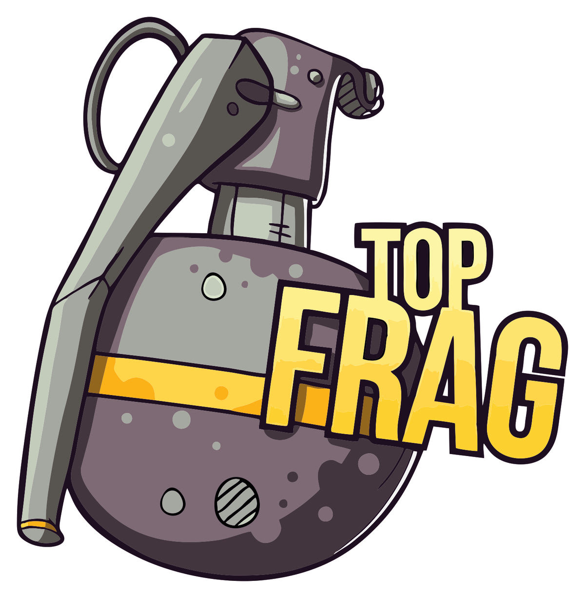 TOP FRAG STICKER