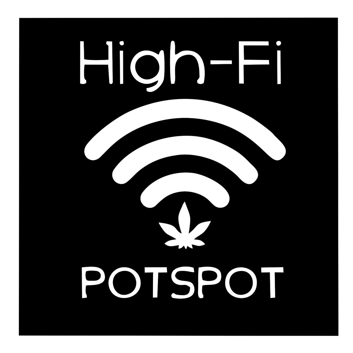 High-Fi Sticker