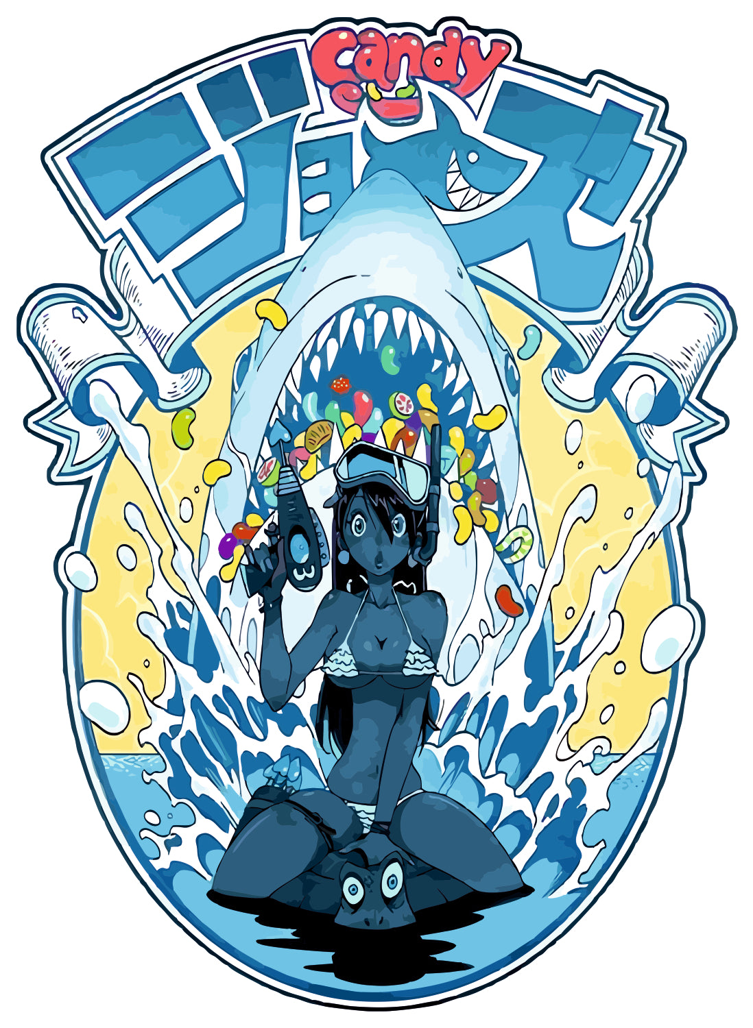Candy Sticker