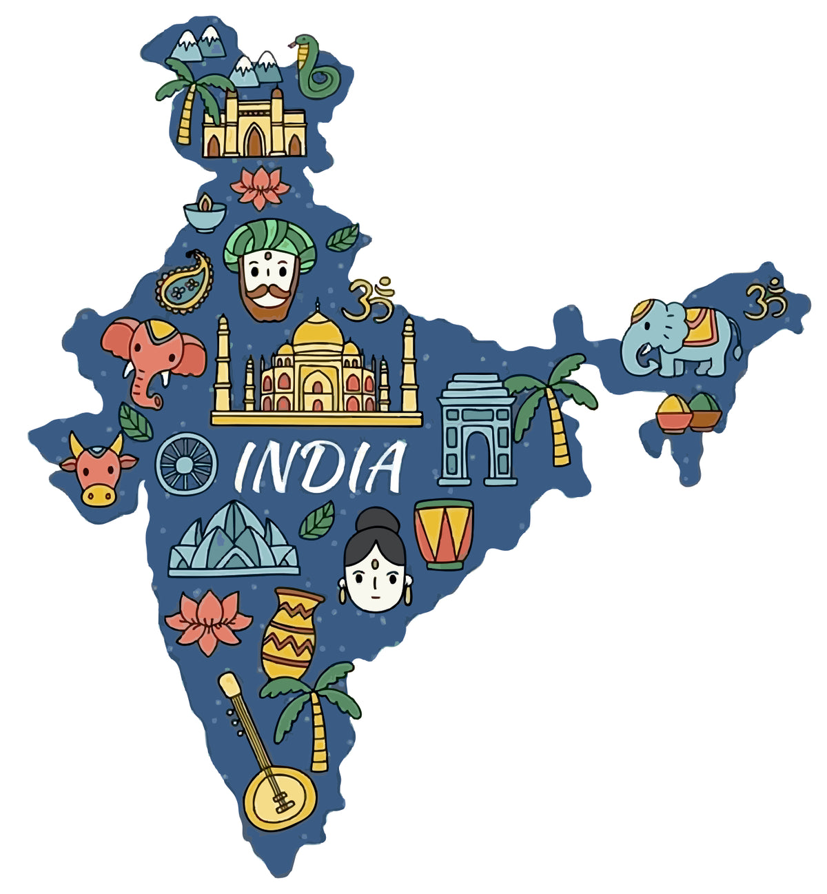 Indian Heritage Sticker