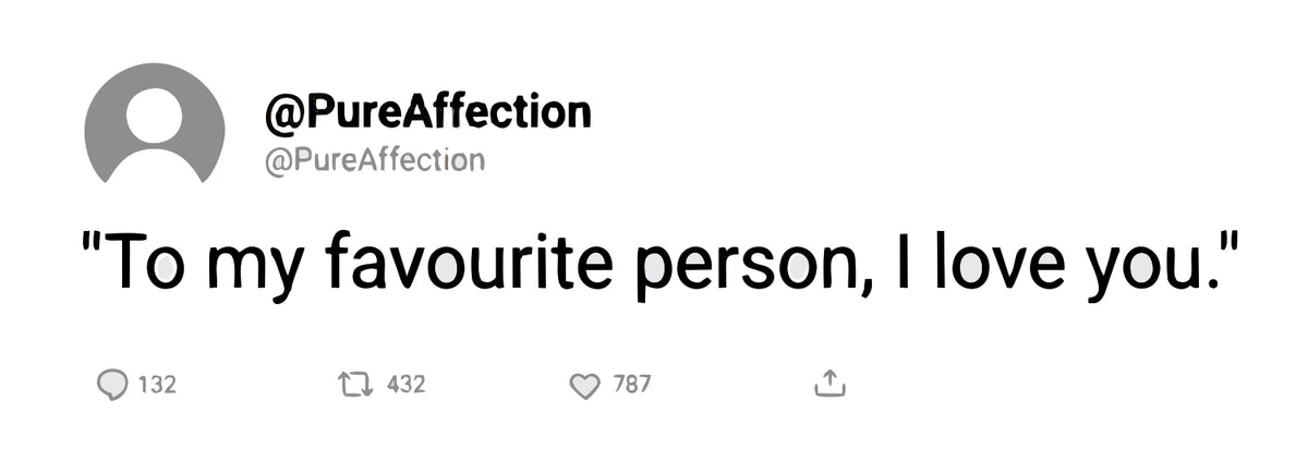 To My Favourite Person Sticker