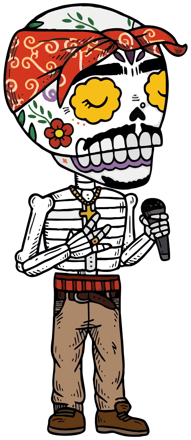 Skeleton Pac Sticker