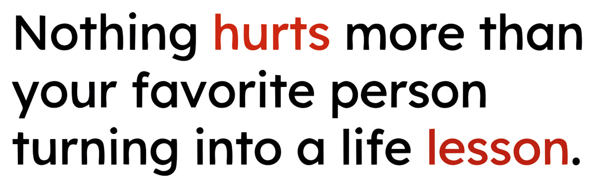 NOTHING HURT STICKER