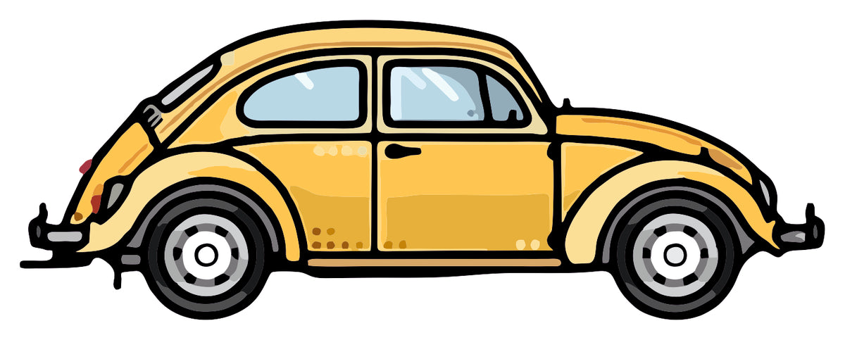Old School Beetal Sticker