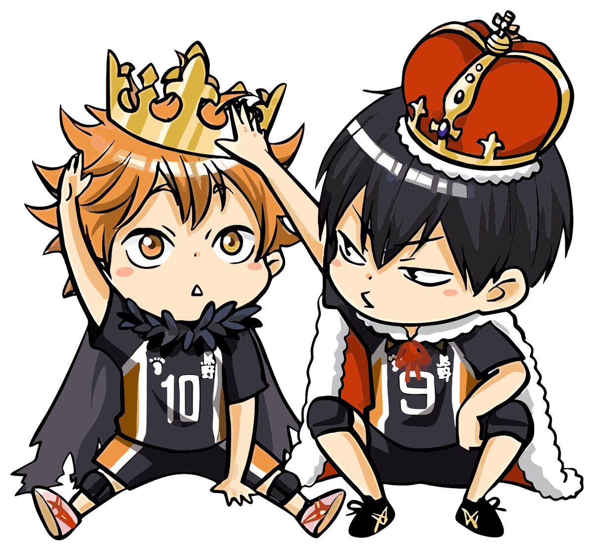 Kageyama X Hinata Chibi Sticker