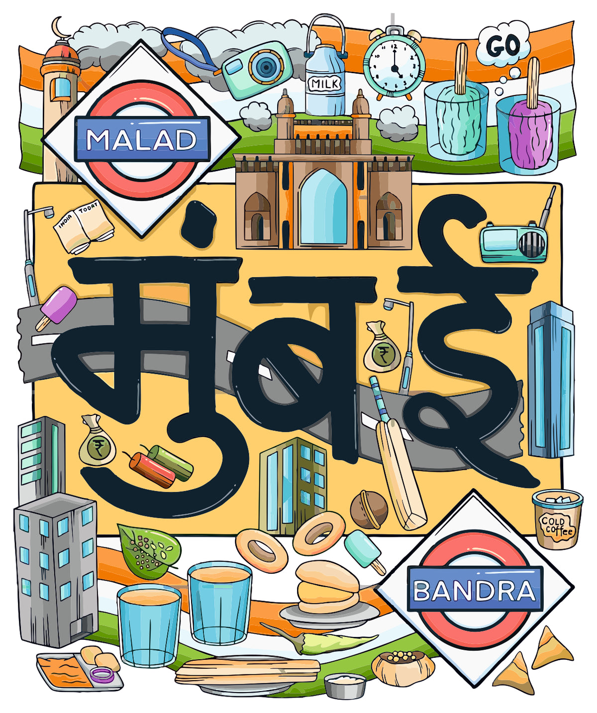 Mumbai 1.0 Sticker