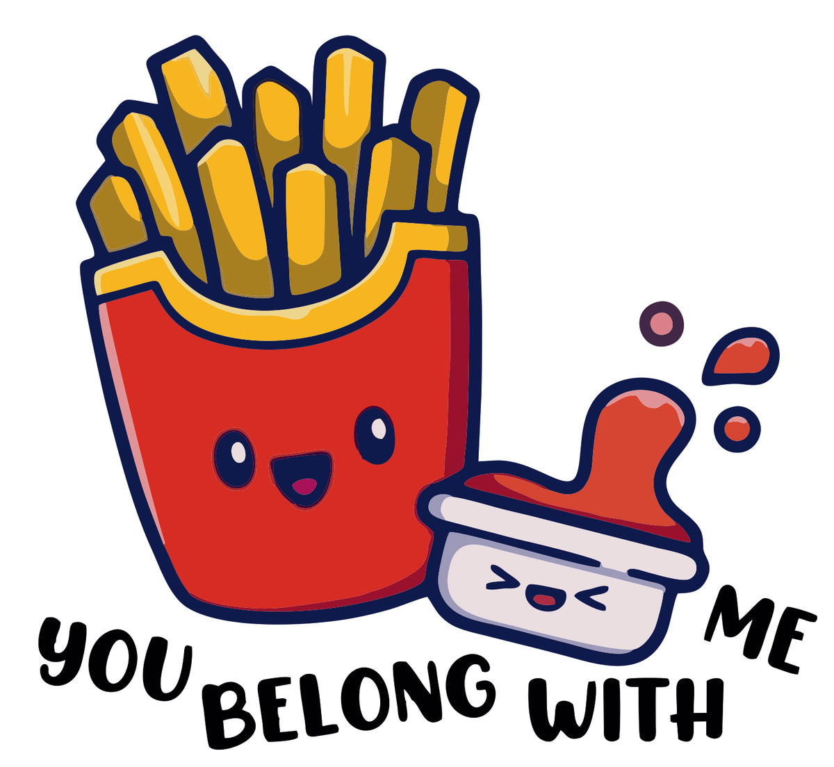 belong with me sticker